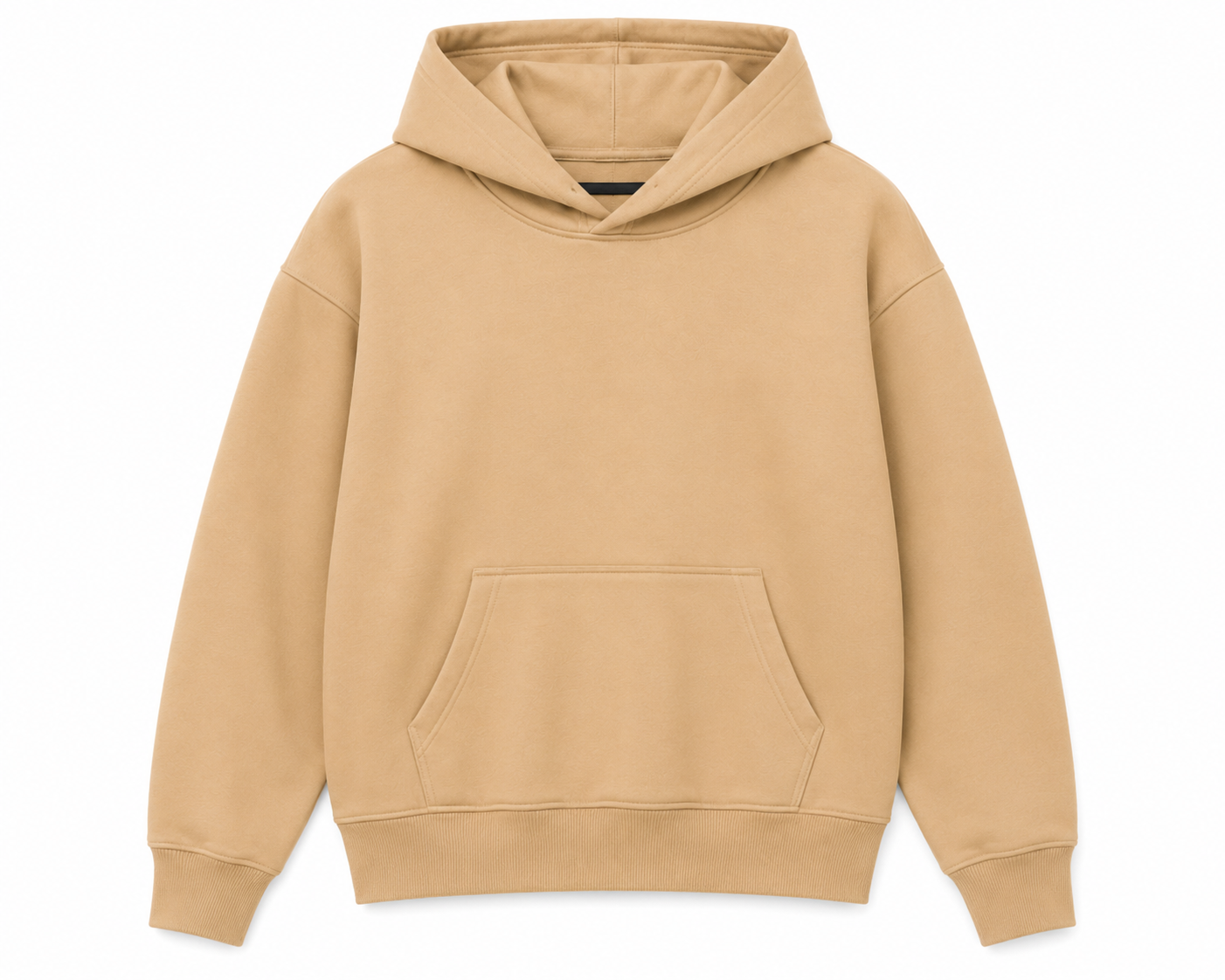 Premium Oversized Heavyweight Hoodie – Beige Sand