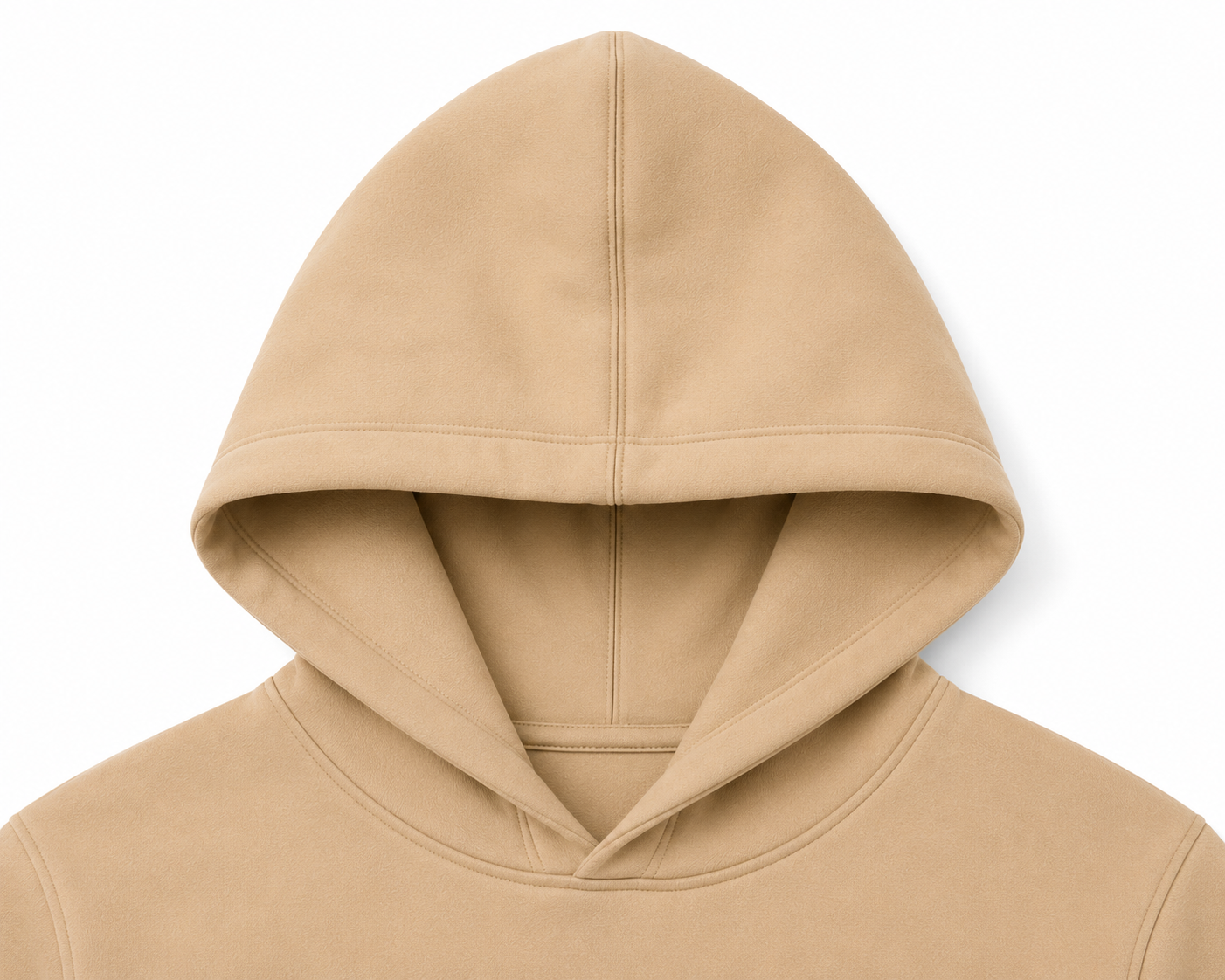 Premium Oversized Heavyweight Hoodie – Beige Sand