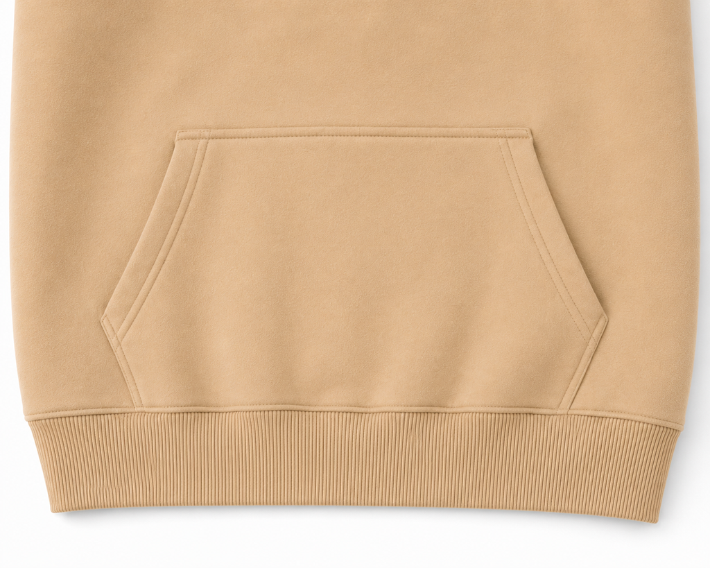 Premium Oversized Heavyweight Hoodie – Beige Sand