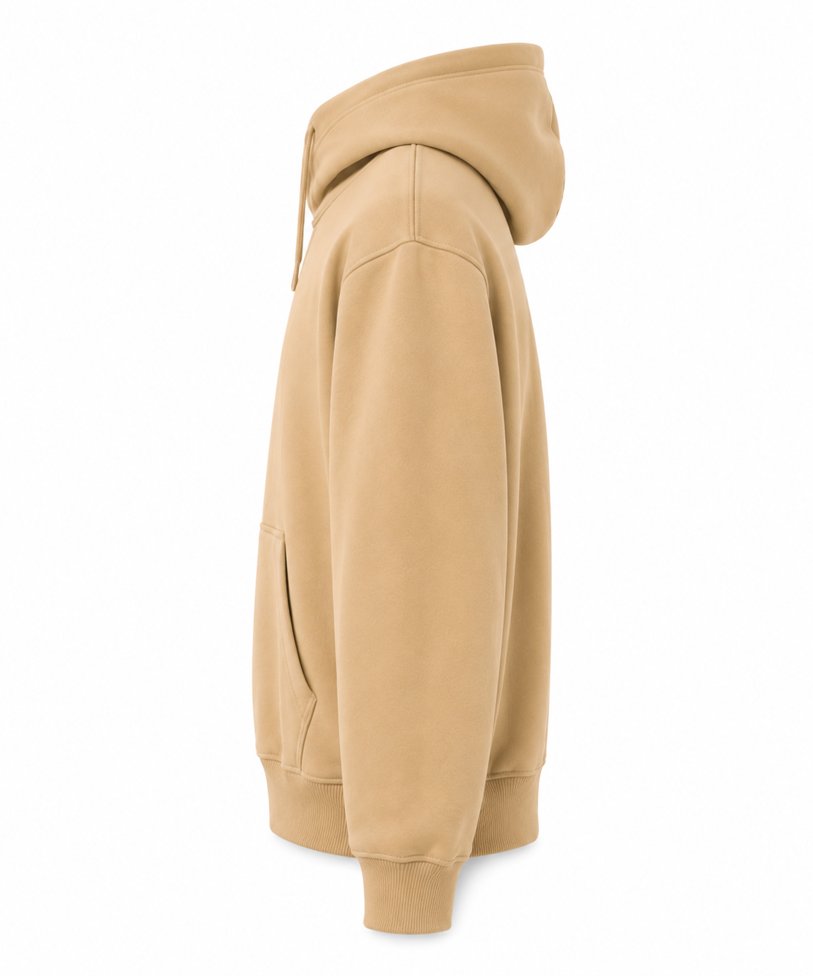 Premium Oversized Heavyweight Hoodie – Beige Sand