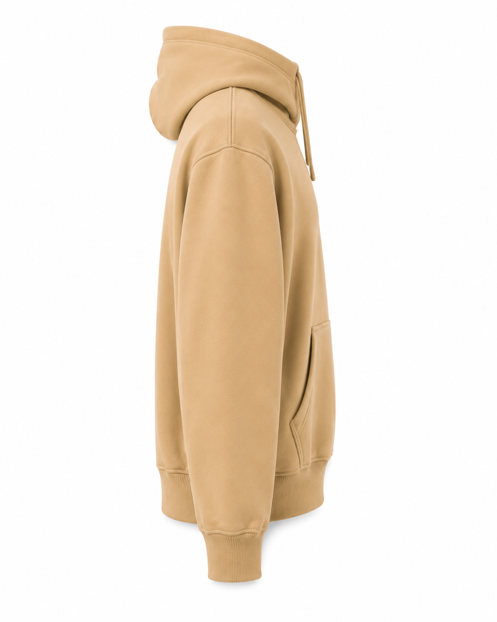 Premium Oversized Heavyweight Hoodie – Beige Sand