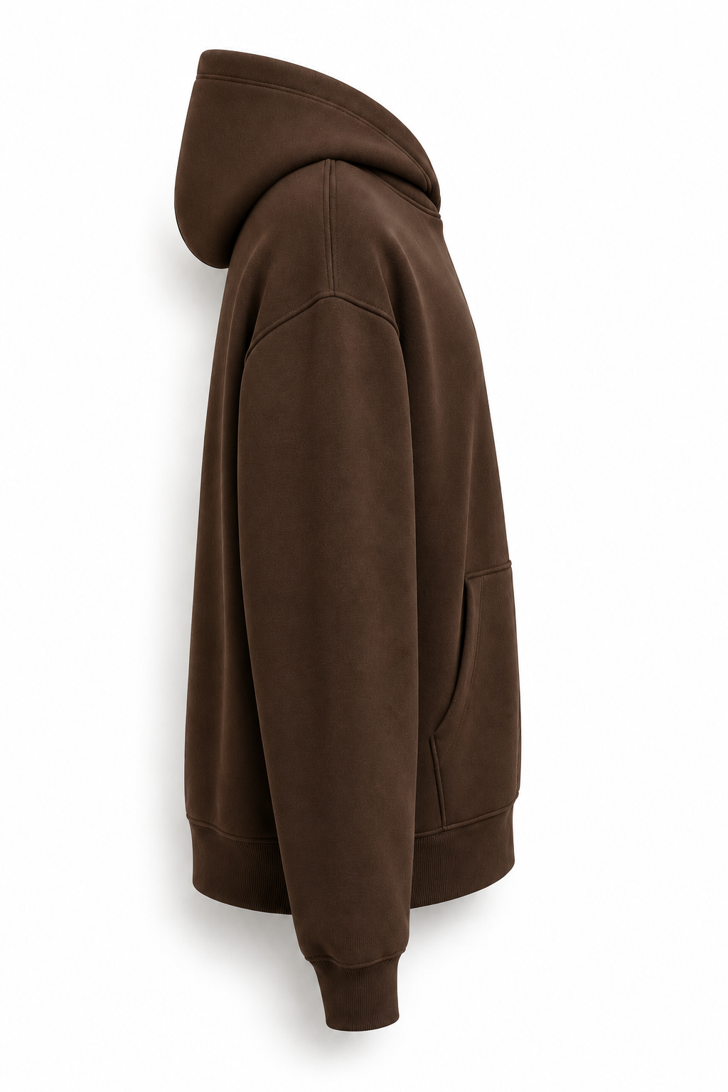 Premium Oversized Heavyweight Hoodie – Coffee Brown