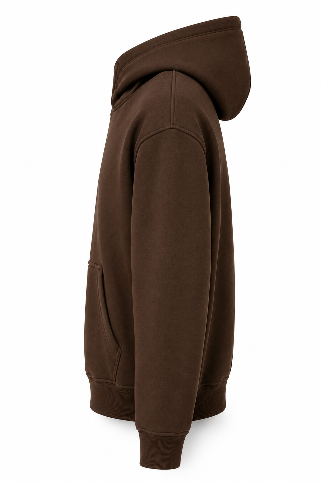 Premium Oversized Heavyweight Hoodie – Coffee Brown