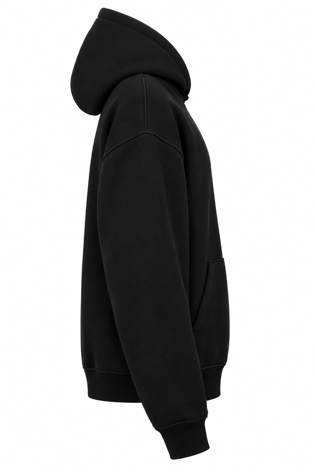 Premium Oversized Heavyweight Hoodie – black
