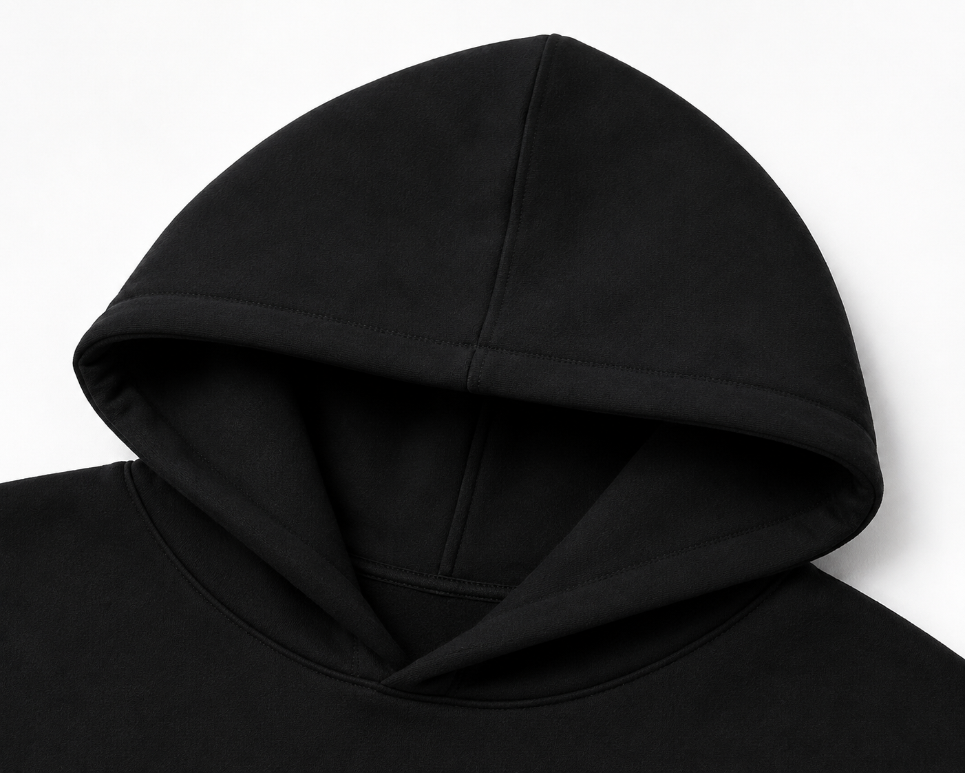 Premium Oversized Heavyweight Hoodie – black