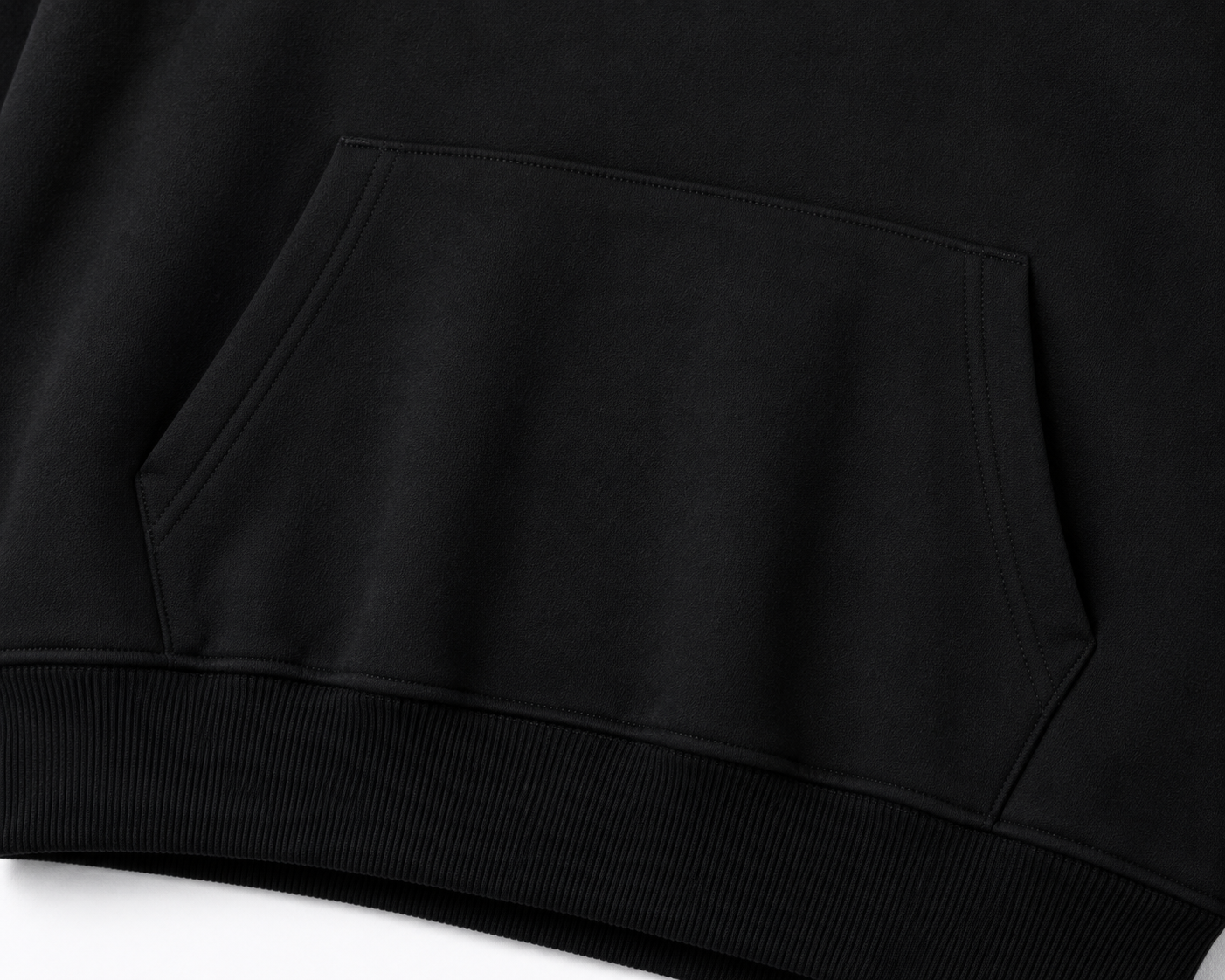 Premium Oversized Heavyweight Hoodie – black