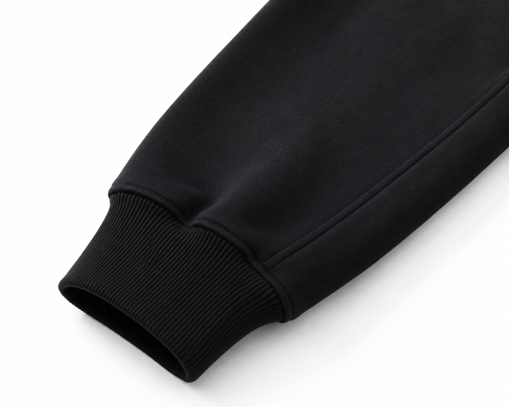 Premium Oversized Heavyweight Hoodie – black