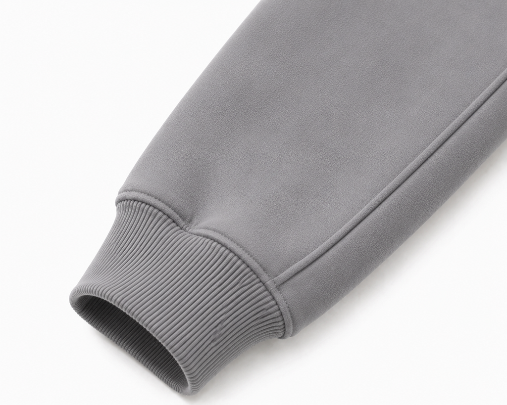 Premium Oversized Heavyweight Hoodie – Soft Steel Gray